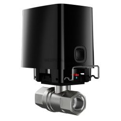 Кран перекриття води з дистанційним керуванням Ajax WaterStop (1" valve) Чорний Кран перекриття води з дистанційним керуванням Ajax WaterStop (1" valve) Чорний