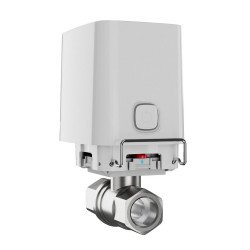 Кран перекриття води з дистанційним керуванням Ajax WaterStop (1" valve) Білий Кран перекриття води з дистанційним керуванням Ajax WaterStop (1" valve) Білий