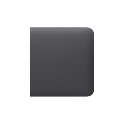 Ajax SideButton (1-gang/2-way) - Кнопка для одноклавішного або прохідного вимикача - Графіт