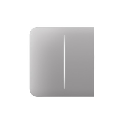 Ajax SideButton (2-gang) - Бічна кнопка для двоклавішного вимикача - Димчастий
