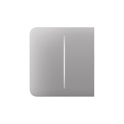 Ajax SideButton (2-gang) - Бічна кнопка для двоклавішного вимикача - Димчастий