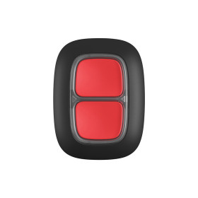 Ajax Double Button - Бездротова тривожна кнопка для екстрених ситуацій - чорна Ajax Double Button - Бездротова тривожна кнопка для екстрених ситуацій - чорна