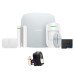 Ajax StarterKit + LeaksProtect (2од) + WallSwitch + кран з електроприводом Honeywell 220 One ДУ15 (HAV15)