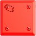Ajax ManualCallPoint (Red) Jeweller - Беспроводная настенная кнопка для активации пожарной тревоги вручную - красная 