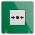 Ajax ManualCallPoint (Green) Jeweller - Бездротова настінна кнопка для активації пожежної тривоги вручну - зелена Ajax ManualCallPoint (Green) Jeweller - Бездротова настінна кнопка для активації пожежної тривоги вручну - зелена