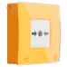 Ajax ManualCallPoint (Yellow) Jeweller - Бездротова настінна кнопка для активації пожежної тривоги вручну - жовтий Ajax ManualCallPoint (Yellow) Jeweller - Бездротова настінна кнопка для активації пожежної тривоги вручну - жовтий