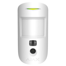 Ajax HDR MotionCam - Датчик руху з фотокамерою для верифікації тривог - білий Ajax HDR MotionCam - Датчик руху з фотокамерою для верифікації тривог - білий