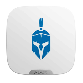 Ajax Brandplate - Лицьова панель для брендування вуличної сирени - білий Ajax Brandplate - Лицьова панель для брендування вуличної сирени - білий
