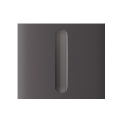 Ajax CenterButton (Dimmer) vertical - Центральна кнопка для димерного вимикача - Сірий
