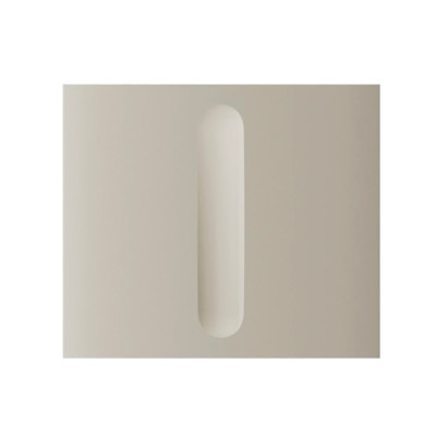 Ajax CenterButton (Dimmer) vertical - Центральна кнопка для димерного вимикача - Слонова кістка