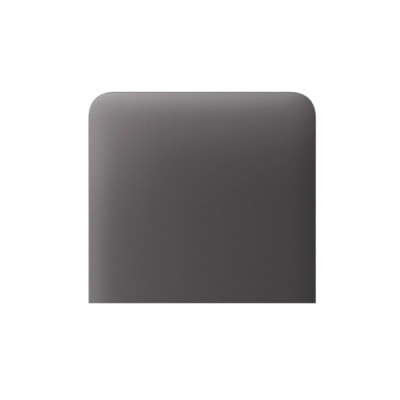 Ajax SideButton (1-gang) vertical - центральна кнопка для одноклавішного вимикача - Сірий