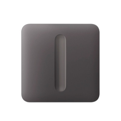 Ajax SoloButton (Dimmer) - Кнопка для димерного вимикача - Сірий