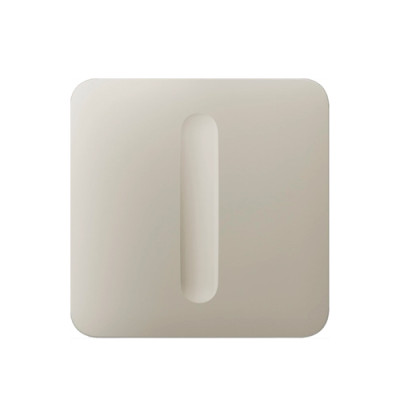 Ajax SoloButton (Dimmer) - Кнопка для димерного вимикача - Слонова кістка