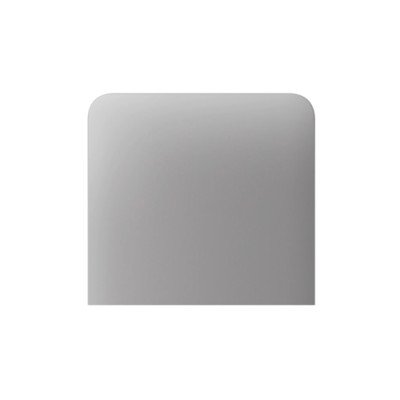 Ajax SideButton (1-gang) vertical - центральна кнопка для одноклавішного вимикача - Димний