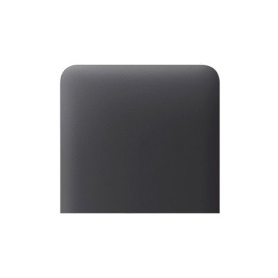 Ajax SideButton (1-gang) vertical - центральна кнопка для одноклавішного вимикача - Графітовий