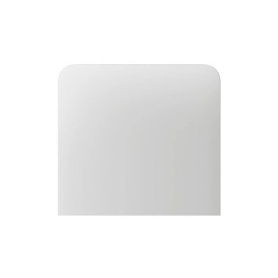 Ajax SideButton (1-gang) vertical - центральна кнопка для одноклавішного вимикача - Білий