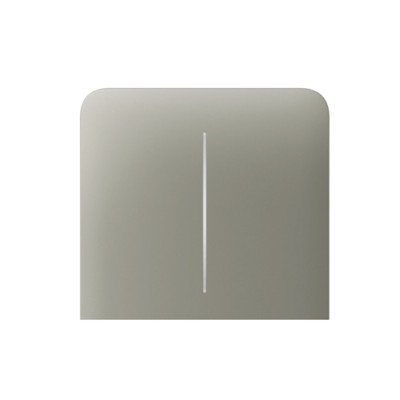 Ajax SideButton (2-gang) vertical - бічна кнопка для двоклавішного вимикача - Оливковий Ajax SideButton (2-gang) vertical - бічна кнопка для двоклавішного вимикача - Оливковий