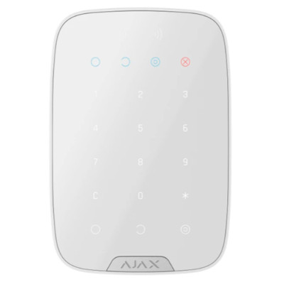 Ajax KeyPad S Plus - Бездротова клавіатура - біла