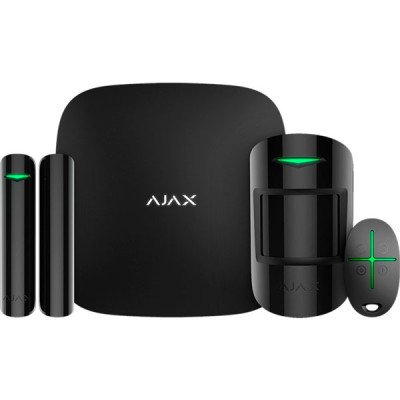 Ajax StarterKit 2 – Стартовий комплект системи безпеки – чорний