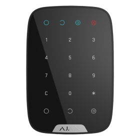 Ajax KeyPad - бездротова клавіатура - чорна Ajax KeyPad - бездротова клавіатура - чорна