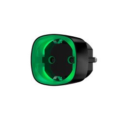 Ajax Socket - радіокерована розетка з лічильником енергоспоживання - чорна Ajax Socket - радіокерована розетка з лічильником енергоспоживання - чорна