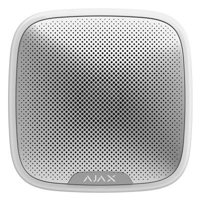 Ajax StreetSiren - бездротова вулична сирена - біла