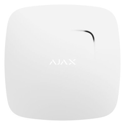 Ajax FireProtect - бездротовий датчик диму з сенсором температури - білий
