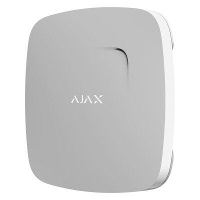 Ajax FireProtect Plus - бездротовий датчик фіксування диму і чадного газу - білий