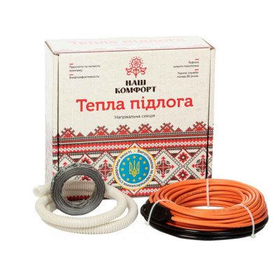 Двожильний нагрівальний кабель "Наш Комфорт" БНК 105,0 м/1200 Вт